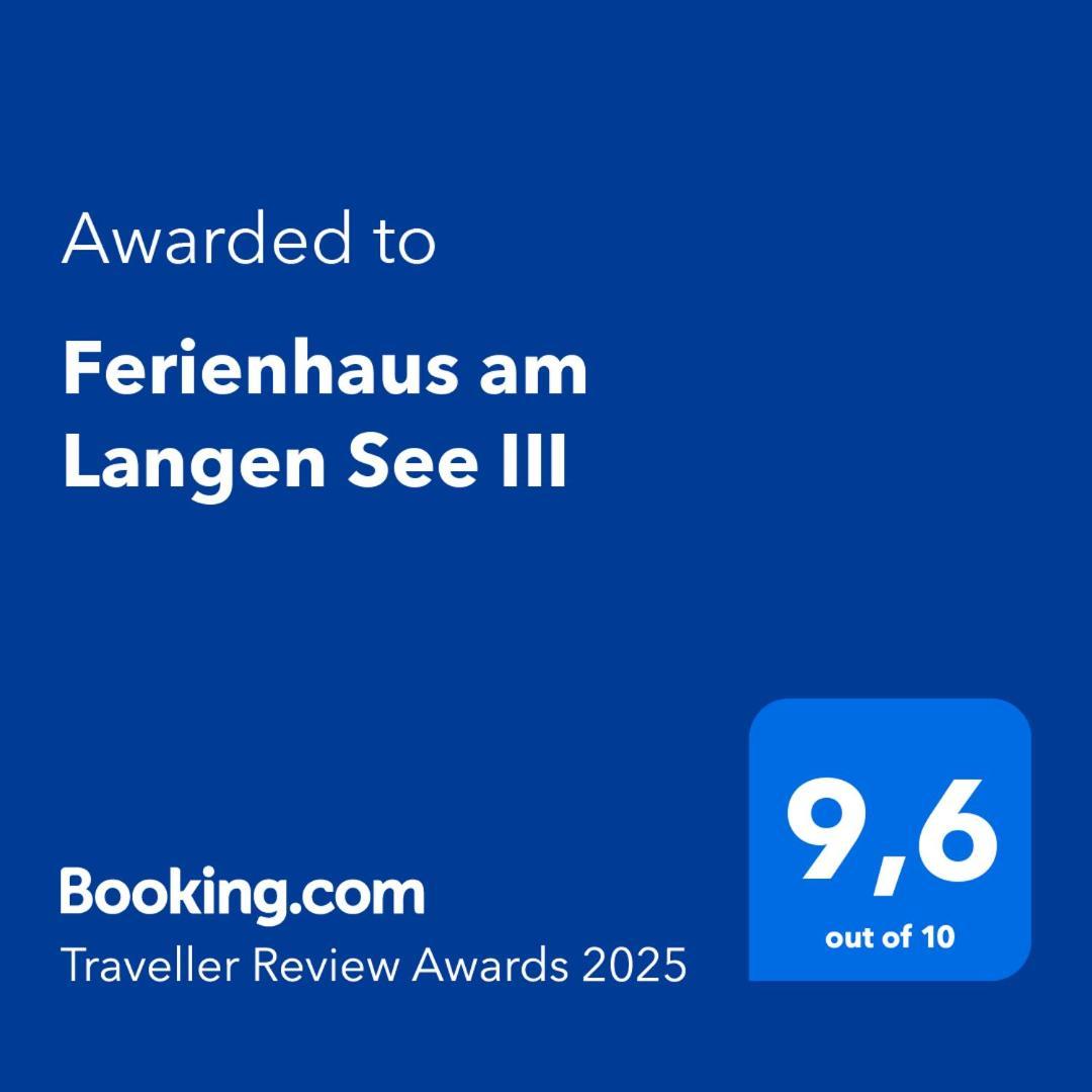 Ferienhaus Am Langen See III Heidesee ภายนอก รูปภาพ